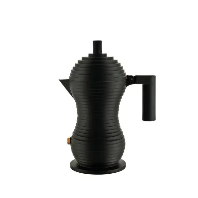 ALESSI  - Pulcina Machine &agrave; espresso, 15 cl, noire