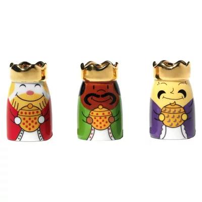 ALESSI  - Re Magi - Set de 3 figurines Rois mages AMGI10SET1