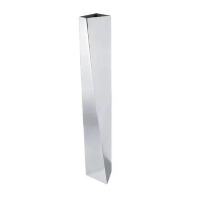 ALESSI  ZH01 Crevasse Pot de Fleurs Design Acier Inoxydable