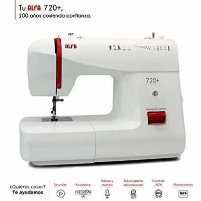 ALFA  Basic 720 9 Stitches Sewing Machine Blanc One Size / EU Plug