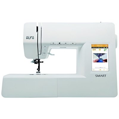 ALFA  Smart Machine &agrave; Coudre &eacute;lectronique 70 Points Coloris Blanc