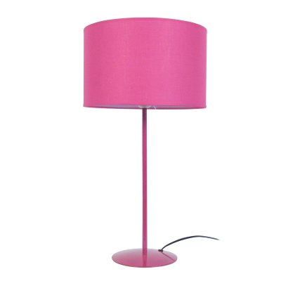 TOSEL Alfena rond lampe a poser 30x30x58 cm - rose 60502