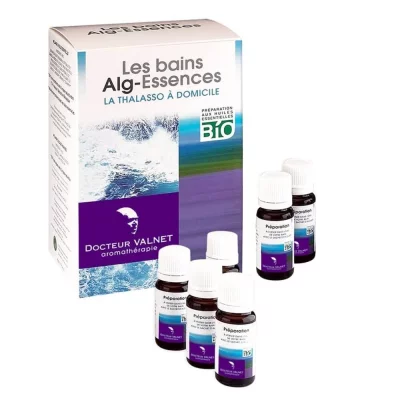 DR VALNET Alg Essences Coffret Bains 6 Sachets + 6 Doses Dr. Valnet
