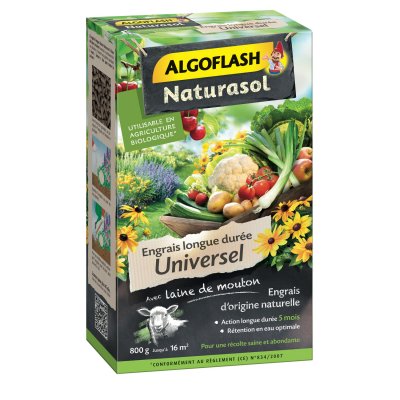 ALGOFLASH  Naturasol - Engrais universel longue dur&eacute;e 800g /nc