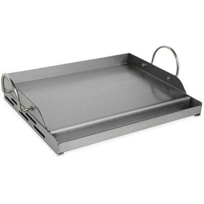 ALICE S GARDEN Alice's Garden - Plancha universelle pour barbecue 40cm - Gris