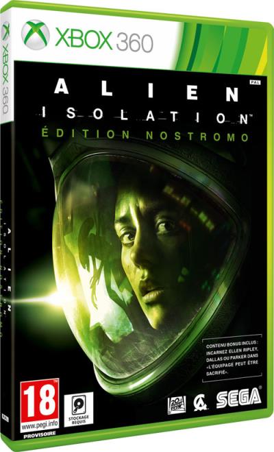Alien Isolation Edition Limit&eacute;e Nostromo Xbox 360