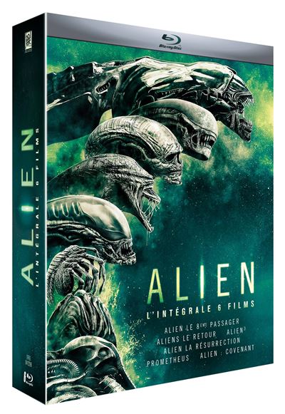 Alien L'int&eacute;grale Coffret des 6 films Blu-ray