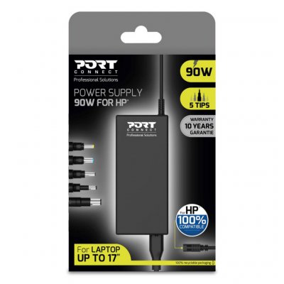 PORT DESIGNS Alim secteur 90w eu hp noir