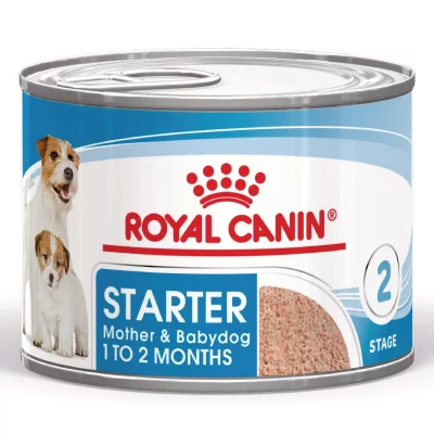 ROYAL CANIN Aliment chien STARTER MOUSSE CHIENNE GESTANTE ET CHIOT JUSQU'A 2 MOIS