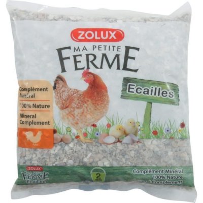 ZOLUX Aliment Complementaire Poules Ecaille 2Kg