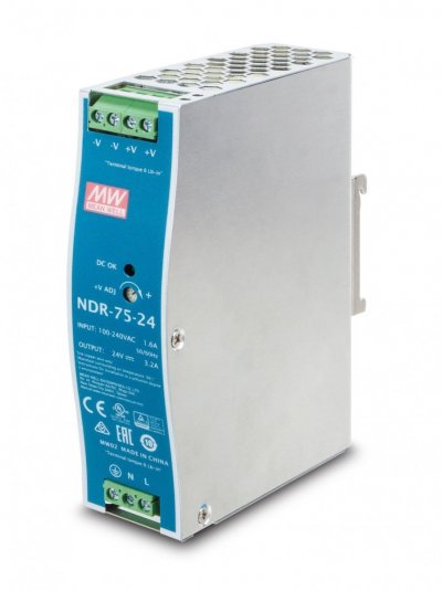PLANET Alimentation Industrielle 24 V - 75 W / 32 A Pour Rail Din