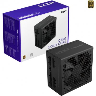 NZXT Alimentation PC modulaire  C750 GOLD CORE 750W 80 PLUS Gold noir