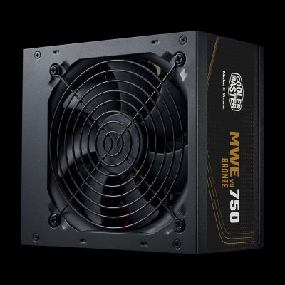 COOLER MASTER Alimentation PC non modulaire  MWE V3 750W 80 PLUS Bronze noir 