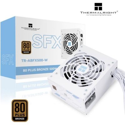THERMALRIGHT Alimentation PC non modulaire -  ABFX 500 W - 80+ Bronze - Blanc