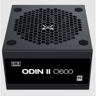 XIGMATEK Alimentation PC -  - Odin II O600 - 600W - 80Plus - Non modulaire - Ventilateur 120mm - Noir