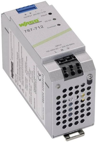 WAGO Alimentation rail DIN  EPSITRON&reg; ECO POWER 787-712 28.8 V/DC 2.5 A 60 W 1 x