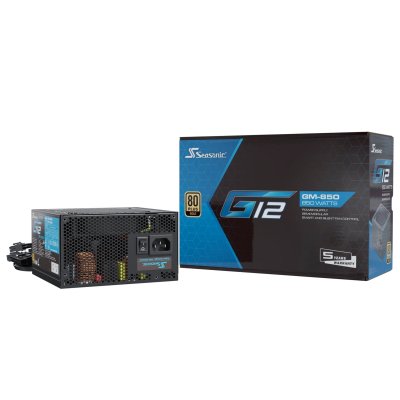 SEASONIC Alimentation  ATX 850W 80+ Gold - G12 GM-850 - SSR-850FM