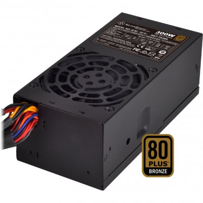 SILVERSTONE Alimentation  sst-tx300 tfx 80 plus bronze - 300 watt 