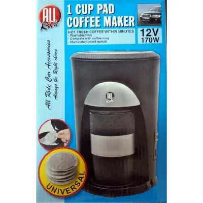 PHILIPS All Ride 39147 Cafeti&egrave;re 1 tasse dosettes universelles 12 V 170 W