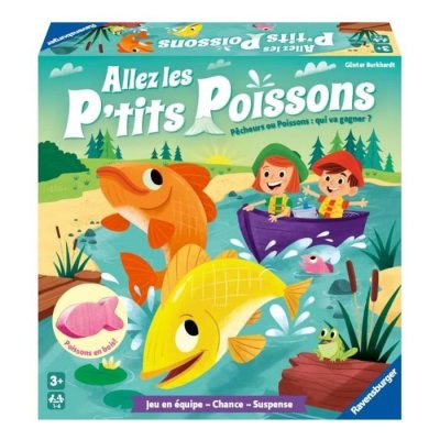 RAVENSBURGER Allez les p'tits poissons - Jeux enfants - 00020991 - D&egrave;s 3 ans.