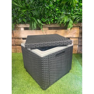 Allibert Glaci&egrave;re en plastique Graphite 213828