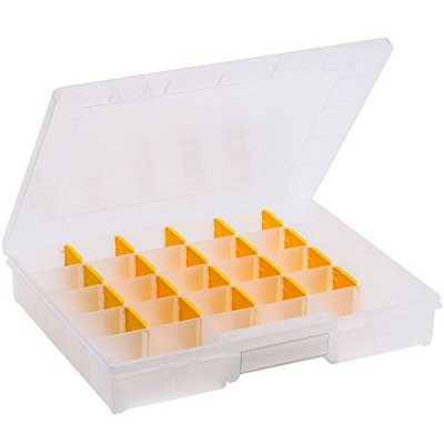 ALLIT  Bo&icirc;te d'assortiment, 1&nbsp;pi&egrave;ce, jaune/transparent, 457234