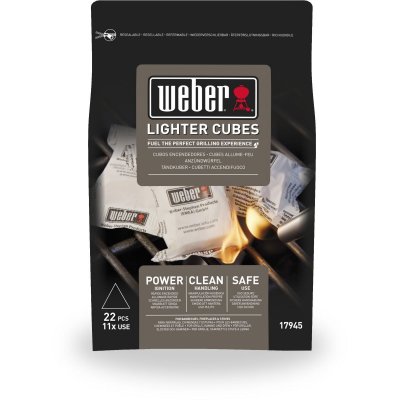 WEBER Allume feu  de 22 cubes allume-feux blancs Multicolore 