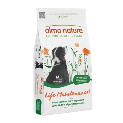 ALMO NATURE HOLISTIC Almo Nature Adult Medium, agneau & riz - lot % : 2 x 12 kg