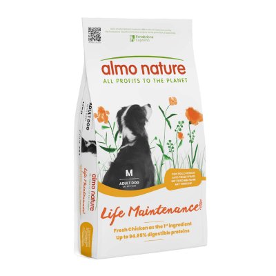 ALMO NATURE HOLISTIC Almo Nature Adult Medium, poulet & riz - lot % : 2 x 12 kg