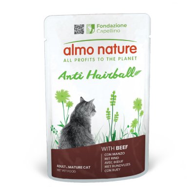 ALMO NATURE HOLISTIC Almo Nature Aliment Anti-Boules de Poil pour Chats