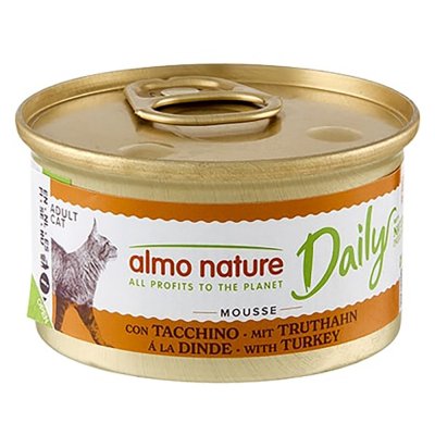ALMO NATURE DAILY Almo Nature - Bo&icirc;te Daily Menu En Mousse &Agrave; La Dinde Pour Chat - 85g
