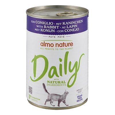 ALMO NATURE DAILY  lapin pour chat (400 g) 24 x 400 g