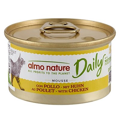ALMO NATURE DAILY  Menu Chicken Mousse 85g Wet Cat Food Multicolore