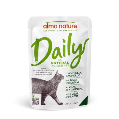 ALMO NATURE DAILY  Mousse With Lamb 70g Wet Cat Food Multicolore