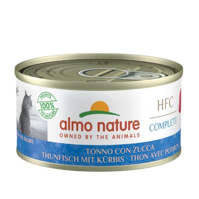 ALMO NATURE HFC  Complete 6 x 70 g pour chat - thon, potiron