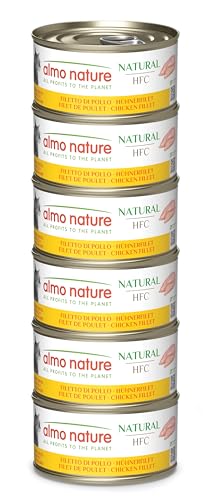 ALMO NATURE  HFC Natural Filet de poulet 70 gr 18 x 70g