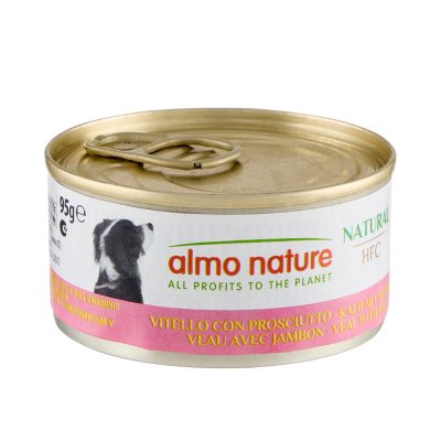 ALMO NATURE HFC  Natural Veal With Ham 95g Wet Dog Food Multicolore
