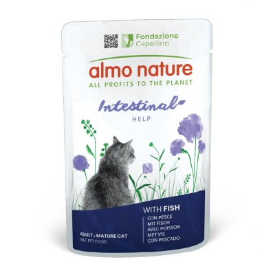 ALMO NATURE HOLISTIC  Digestive Help 70 g - lot % : poisson - 24 x 70 g