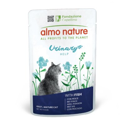 ALMO NATURE HOLISTIC  Urinary Help 70 g - lot % : poisson - 24 x 70 g
