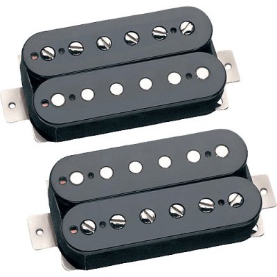 SEYMOUR DUNCAN Alnico II Pro Humbucker Set Black