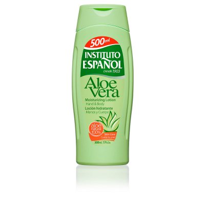 INSTITUTO ESPANOL ALOE VERA loci&oacute;n hidratante lait hydratant mains et corps 500 ml