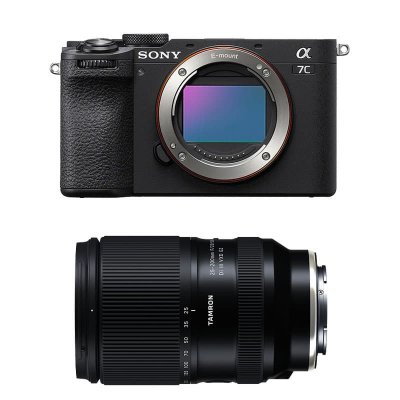 SONY Alpha 7C II Noir + TAMRON Objectif 25-200mm f/2.8-5.6 Di III VXD G2