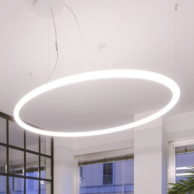 ARTEMIDE ALPHABET OF LIGHT-Suspension LED circulaire &Oslash;90cm