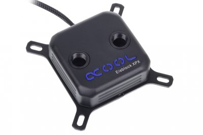 ALPHACOOL  12565 ventilateur, refroidisseur et radiateur Processeur Noir