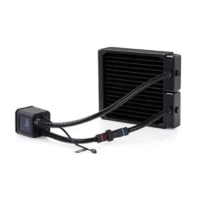 ALPHACOOL  Eisbaer 200 CPU Refroidissement &agrave; eau sans ventilateur Noir