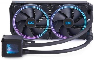 ALPHACOOL  Eisbaer Aurora 280 Cpu Digital Rgb Liquid Cooling Kit Noir