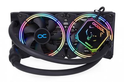 ALPHACOOL  Eisbaer Aurora Lt240 Cpu Digital Rgb Komplett-wasserk&uuml;hlung