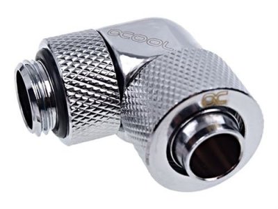 ALPHACOOL  Eiszapfen 13/10mm Compression fitting 90&deg;, Connexion