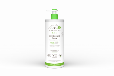 ALPHANOVA  B&eacute;b&eacute; Gel lavant doux bio* 1l 