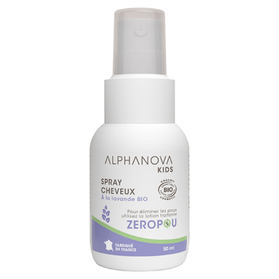 ALPHANOVA  Kids - Spray pr&eacute;ventif z&eacute;ro poux 50 ml